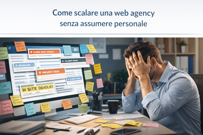 come scalare una web agency senza assumere personale